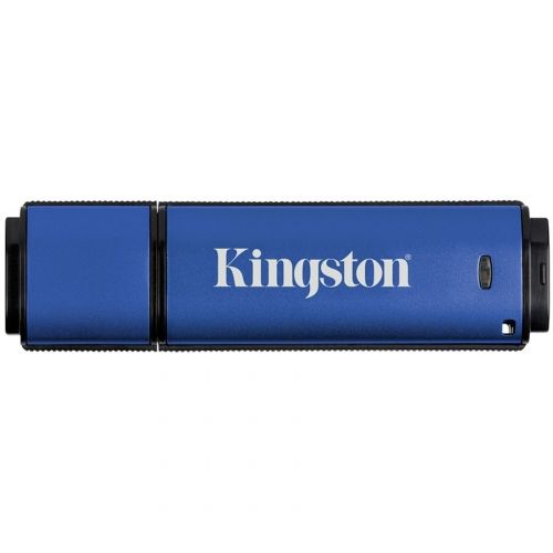голяма снимка на Kingston 32GB USB 3.0 DTVP30 256bit AES DTVP30/32GB
