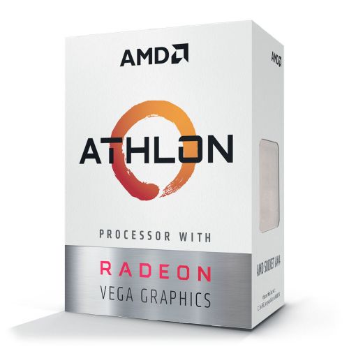 голяма снимка на AMD ATHLON 200GE 3.2 VEGA3 AM4 MPK