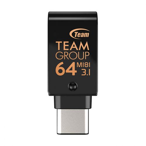 голяма снимка на 64GB USB3 TEAM M181 BLACK