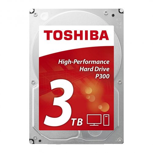 голяма снимка на HDD Toshiba P300 3TB 7200RPM 64MB NCQ AF HDWD130UZSVA
