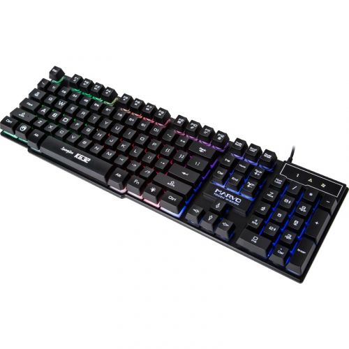 голяма снимка на Marvo Gaming Keyboard K632 - 104 keys Rainbow backlight - MARVO-K632