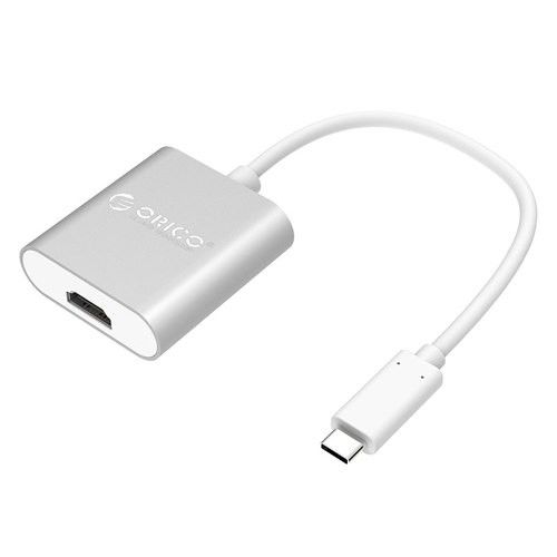 голяма снимка на Orico Adapter USB 3.1 Type C to HDMI F silver RCH-SV-PRO