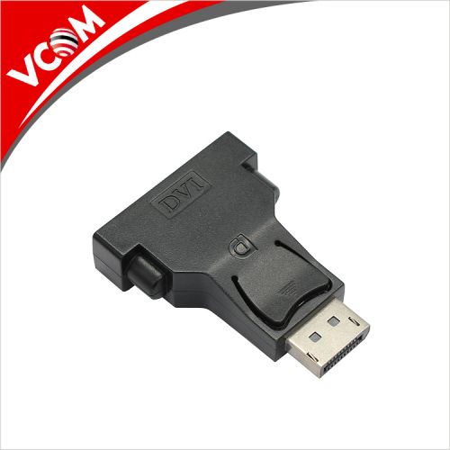 голяма снимка на VCom Adapter DisplayPort DP M / DVI F 24+5 Gold plated CA332