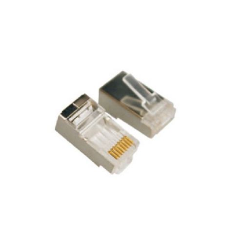 голяма снимка на VCom UTP connectors Shileded STP 20pcs pack NM025-20pcs