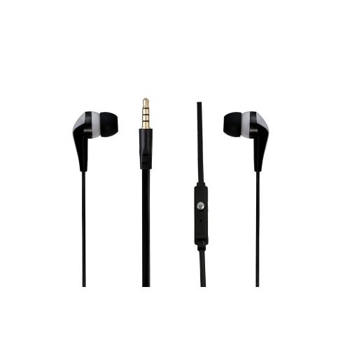 голяма снимка на Amplify Walk the Talk In-earphones with mic Black and silver AM1101/BKG