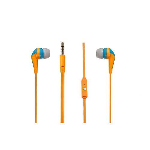 голяма снимка на Amplify Walk the Talk In-earphones with mic Turquose and orange AM1101/TOG