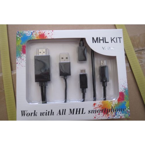 голяма снимка на VCom MHL/HDMI Kit S4/S3/S2 CG703-B-1.2m+0.6m
