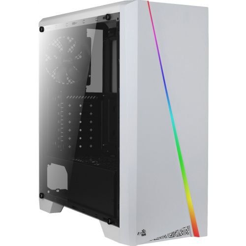 голяма снимка на AeroCool Case ATX Cylon White RGB ACCM-PV10012.21
