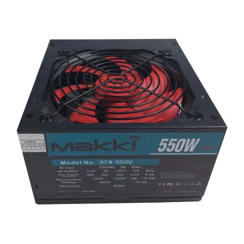 голяма снимка на Makki PSU 550W PFC MAKKI-ATX-550V