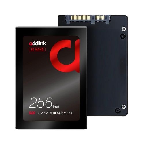 голяма снимка на Addlink SSD 256GB SATA3 3D Nand 510/400 MB/s ad256GBS20S3S