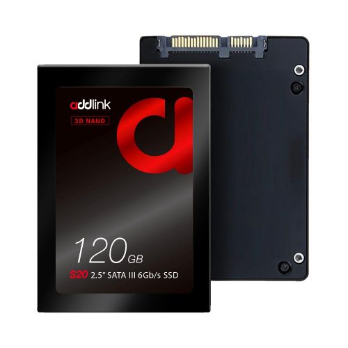 голяма снимка на Addlink SSD S20 120GB SATA3 3D NAND 510/400 MB/s ad120GBS20S3S