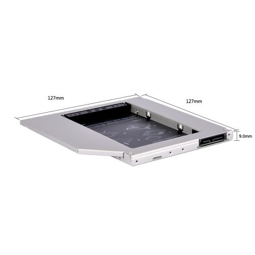 голяма снимка на Makki Laptop Caddy 9.0mm SATA3 HD9001-SS