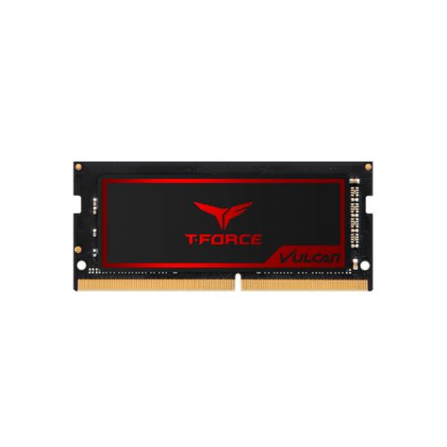 голяма снимка на 8G SODIMM DDR4 2666MHz TEAM VULCAN RED M74D0383J260-0020000