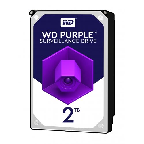 голяма снимка на WD Purple 2TB SATAIII 64MB WD20PURZ