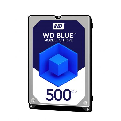 голяма снимка на WD Blue 500GB 2.5 SATAIII 8MB 7mm WD5000LPCX