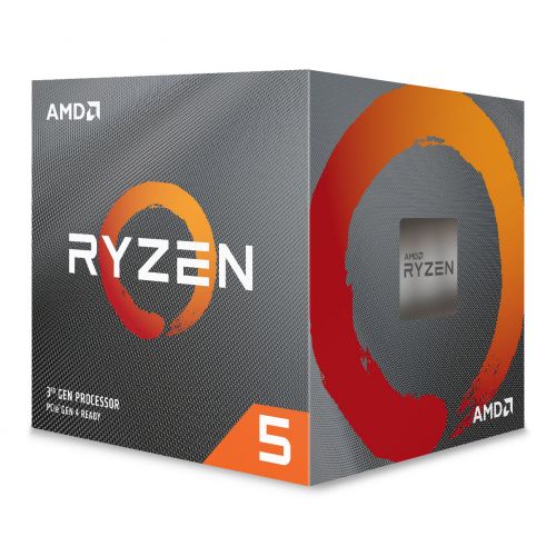 голяма снимка на AMD Ryzen 5 6C/12T 3600X 4.4GHz 36MB 95W AM4 box with Wraith Spire cooler