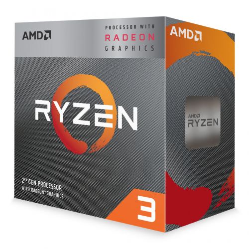 голяма снимка на AMD Ryzen 3 4C/4T 3200G 4.0GHz 6MB 65W AM4 box RX Vega 8 Graphics