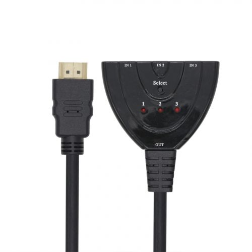 голяма снимка на VCom HDMI Selector cable 3x1 DD433-C