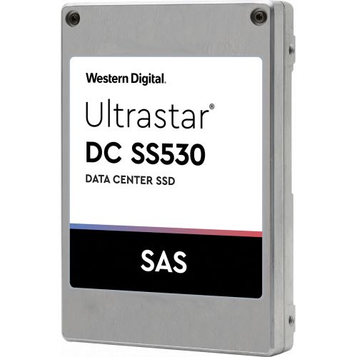 голяма снимка на SSD WD Ultrastar DC SS530 480GB SAS 3D TLC NAND WUSTR1548ASS200