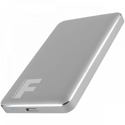 голяма снимка на AXAGON EE25-F6G USB3.0 SATA 6G 2.5in External SCREWLESS ALU Box Grey