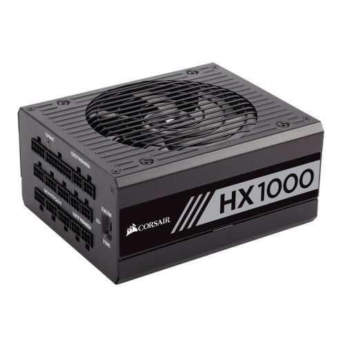 голяма снимка на Corsair HX Series HX1000 Modular 80+ Platinum 1000 Watt CP-9020139-EU