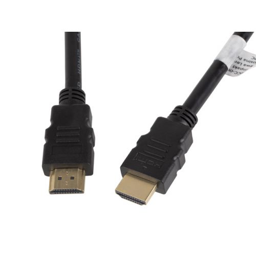 голяма снимка на Lanberg Cable HDMI v2.0 M/M 1.8m CA-HDMI-11CC-0018-BK