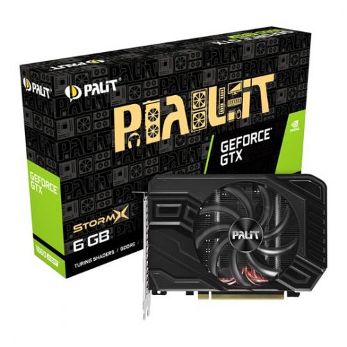 голяма снимка на Palit NVIDIA GeForce GTX 1660 SUPER 6GB StormX NE6166S018J9-161F
