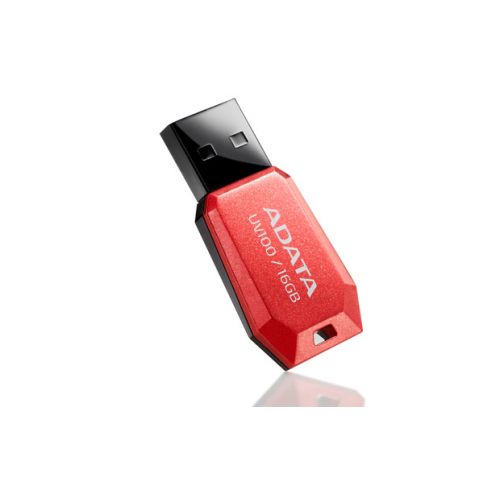 голяма снимка на 16GB USB UV100 ADATA RED