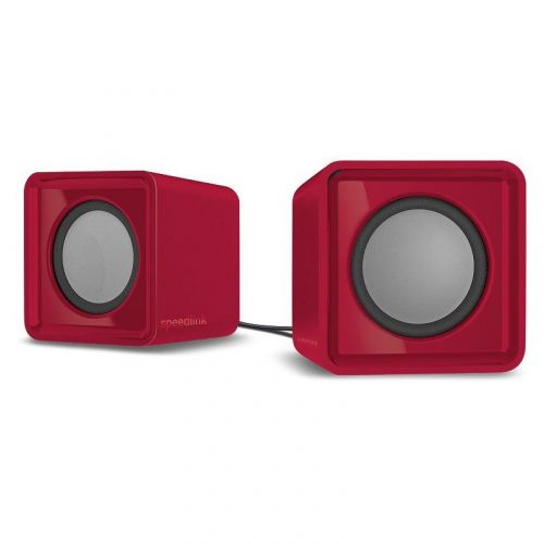 голяма снимка на Speedlink TWOXO Stereo Speakers 5W RMS SL-810004-RD