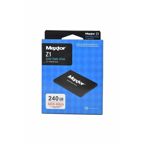 голяма снимка на SEAGATE SSD MAXTOR 240GB 2.5 SATA