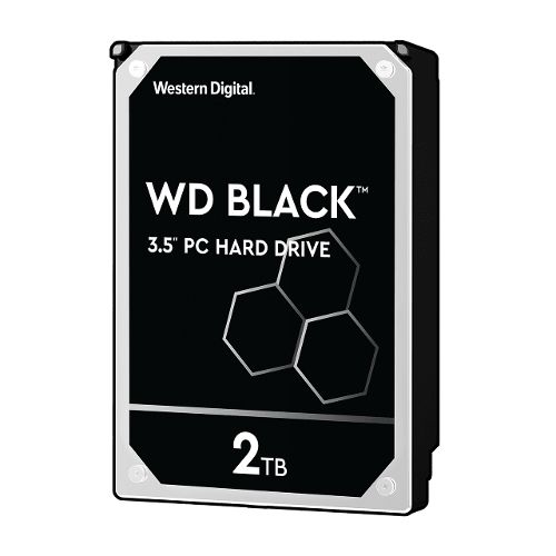 голяма снимка на HDD 2TB WD Black 3.5 inch SATAIII 64MB 7200 WD2003FZEX