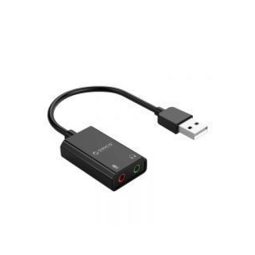 голяма снимка на Orico USB Sound card Black SKT2-BK-BP