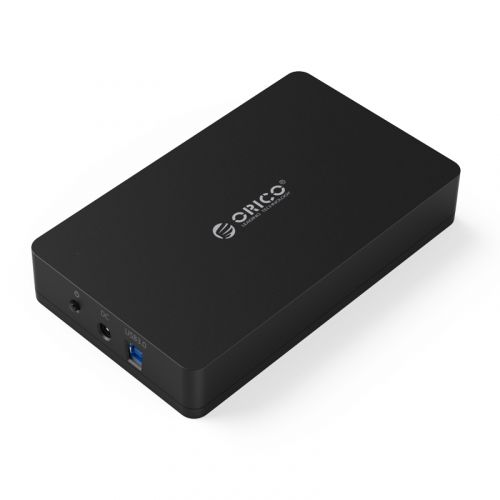 голяма снимка на Orico Storage Case 3.5 inch USB3.0 UASP black 3569S3-EU-BK-BP