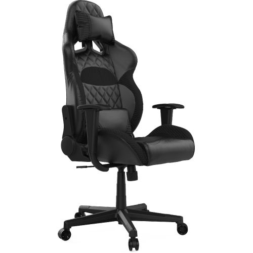голяма снимка на Gamdias Gaming Chair BLACK GAMDIAS-ZELUS-E1-L-Black