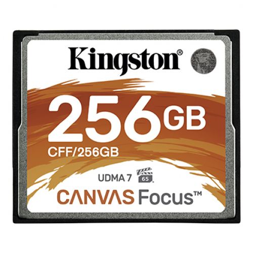 голяма снимка на 256GB CF CARD CANVAS FOCUS KIN