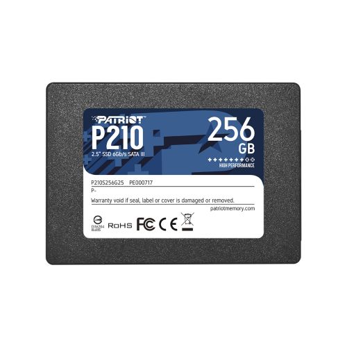 голяма снимка на Patriot SSD P210 256GB SATA3 2.5
