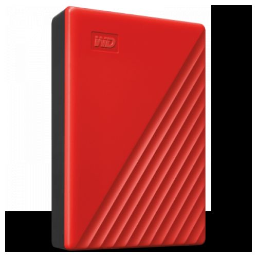 голяма снимка на HDD External WD My Passport 4TB USB 3.2 Red