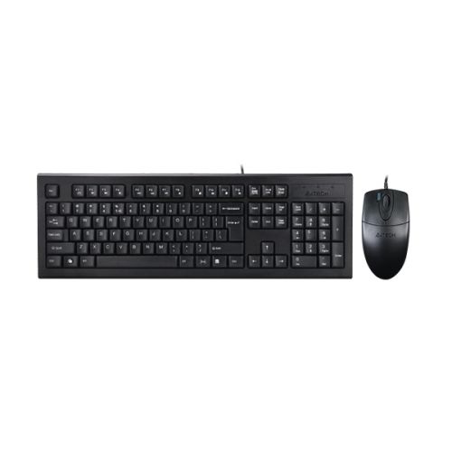 голяма снимка на KEYBOARD MOUSE A4 KR-8520D DESKTOP BLACK