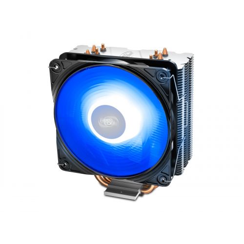 голяма снимка на DeepCool CPU Cooler GAMMAXX 400 V2 BLUE 1151/1366/AMD