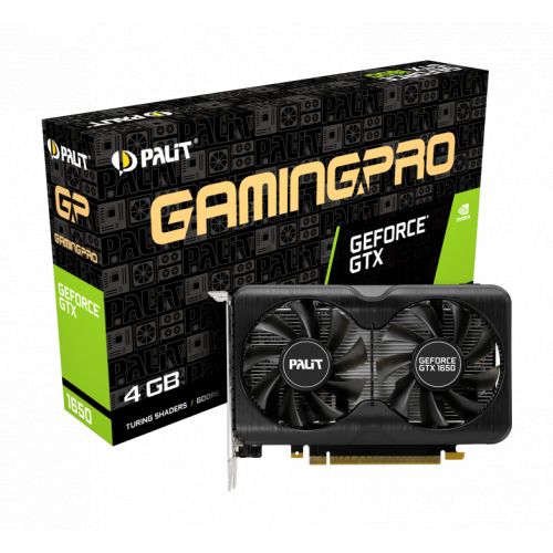 голяма снимка на Palit GeForce GTX 1650 GamingPro 4GB GPU NE6165001BG1-166A