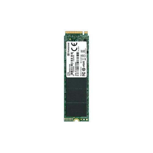 голяма снимка на Transcend 128GB SSD NVMe M.2 2280 SSD 3D NAND TLC TS128GMTE110S 