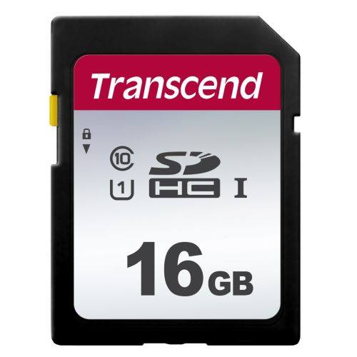 голяма снимка на Transcend 16GB SDHC I UHS-I U1 TS16GSDC300S