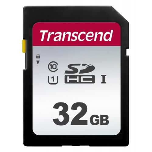 голяма снимка на Transcend 32GB SDHC I UHS-I U1 TS32GSDC300S