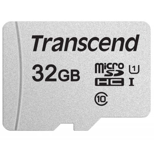 голяма снимка на Transcend 32GB microSDHC I Class 10 U1 UHS-I TS32GUSD300S