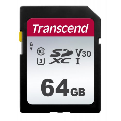голяма снимка на Transcend 64GB SDHC I UHS-I U1 TS64GSDC300S