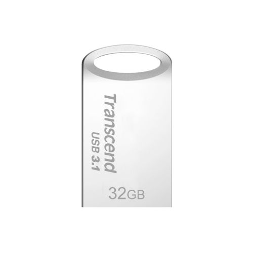 голяма снимка на Transcend 32GB JetFlash 710 USB 3.0 Silver Plating TS32GJF710S