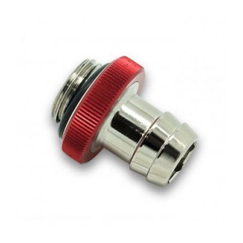 голяма снимка на EKWB EK-HFB Soft Tubing Fitting 10mm - Red EKWB3831109846759