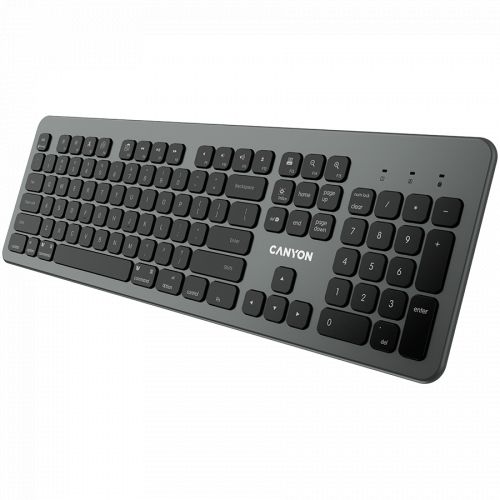 голяма снимка на CANYON Multimedia  bluetooth 5.1 keyboard CND-HBTK10-US