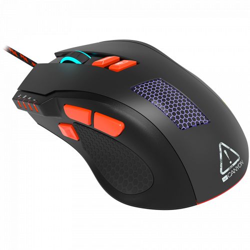 голяма снимка на CANYON Wired Gaming Mouse with 8 programmable buttons CND-SGM05N