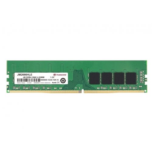 голяма снимка на Transcend 16GB JM DDR4 2666Mhz U-DIMM CL19 1.2V JM2666HLE-16G